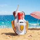 INTEX 57520 Wave Rider Inflatable Ride-On Pool Float for Kids with Heavy-Duty Handle