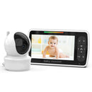 5-Inch Video Baby Monitor with Night Vision & Two-Way Talk