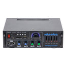 High-power Metal for Amplifier 2.0 Channel USB Drive Card Slot Radio Audio Karaoke Public Address System
