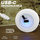 LED Camping String Light USB Charging Lantern 2000mAh, IPX4 Waterproof, Rechargeable Flashlights