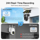 4MP SOLAR SURVEILLANCE WI FI CAMERA (AOV 24X7 RECORDING)