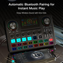 Professional Live Sound Card & Audio Mixer