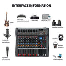 Professional Performance 8CH Mixer