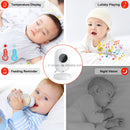 Video Baby Monitor with 3.5-Inch LCD Screen – Night Vision & Two-Way Audio