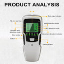 Smart Wall Scanner Pro 5-in-1 – HD LCD Stud Finder for Wood, Metal & Electrical Wire Detection