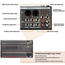 16-Channel Professional Audio Mixer Console