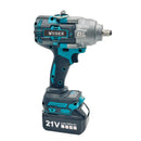 1000NM 1/2 Inch Brushless Motor Li-ion 21V Battery Cordless Impact Wrench for Impact Gun
