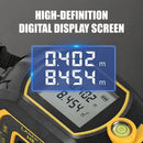 Laser Tape Measure 4 in 1 Digital Measuring Tape with 60m Laser Light and 5m Metric Laser Cross Line