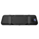 4K 9.66" Inch Rear View Mirror Camera Dash Cam Front and Rear Dual +GPS