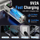 Car Vacuum Cleaner Handheld Foldable Rechargeable High Power Suction Blowing Integrated Dust Blower
