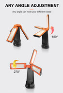 9000mAh Rechargeable Outdoor Camping Light Stand Battery Powered String Lights for Hiking & Outdoor Activities