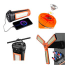 9000mAh Rechargeable Outdoor Camping Light Stand Battery Powered String Lights for Hiking & Outdoor Activities