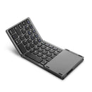 B033 Mini Foldable Bluetooth Keyboard with Touchpad