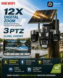 AOV SOLAR SECURITY 4G CAMERA (12MP)