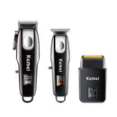 Kemei Hair Clipper 1 Electric Razor 3in1 Luxury Barber Hair Cutting Machine Kit