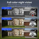 V380 WiFi 8MP 4-Lens Solar Security Camera CCTV