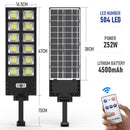 252W All-in-One Solar LED Street Light