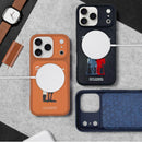 Santa Barbara Boris Series Leather Brown Case iPhone 17/18 series