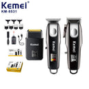 Kemei Hair Clipper 1 Electric Razor 3in1 Luxury Barber Hair Cutting Machine Kit