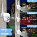 4CH WIFI PTZ NVR Camera Kit (360/2MP)