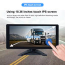 4CH AHD 1080P Wide Angel Reverse Safety System 10.36 Inch Touch Screen DVR Portable Monitor for Truck Bus
