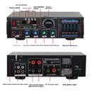 High-power Metal for Amplifier 2.0 Channel USB Drive Card Slot Radio Audio Karaoke Public Address System