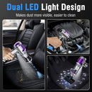 Car Vacuum Cleaner Handheld Foldable Rechargeable High Power Suction Blowing Integrated Dust Blower