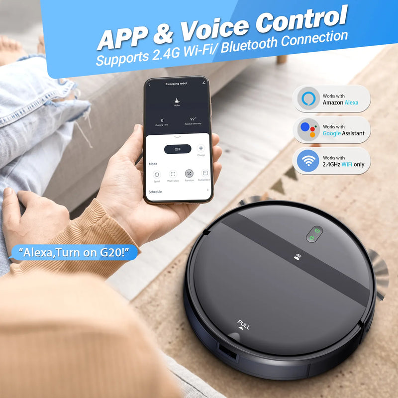 Household Electric Automatic Cleaning Dust Collector Mopping Robot Vacuum Cleaner