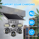 V380 WiFi 8MP 4-Lens Solar Security Camera CCTV