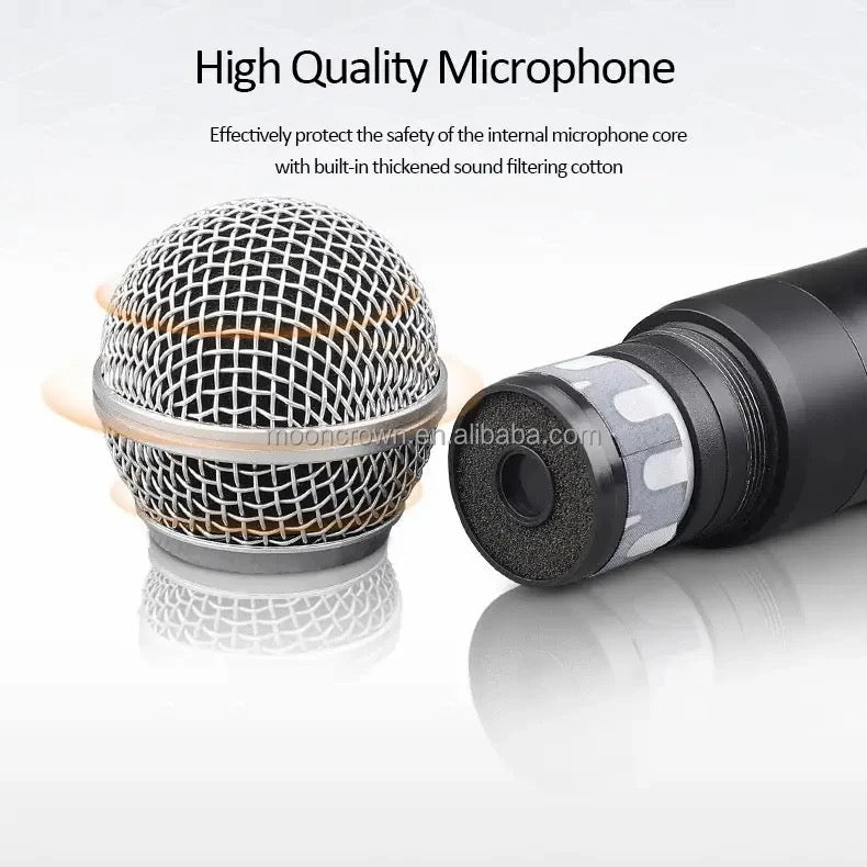 SM57Wireless Microphone Handheld Microphone Wireless with Rechargeable Receiver Microphone