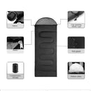 Camping Sleeping Bags For Adults Teens Moisture-Proof Hiking Sleep Bag With Carry Bag