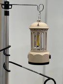 Waterproof Camping Light Rechargeable Led Lantern Energy-Saving Portable Dimmable Cob Bulb 360-degree Coverage Perfect for Hiking Trips Power Outages White