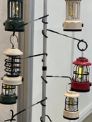 Waterproof Camping Light Rechargeable Led Lantern Energy-Saving Portable Dimmable Cob Bulb 360-degree Coverage Perfect for Hiking Trips Power Outages White