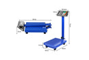 Digital Platform Scales 150KG Electronic Postal Shop Floor Scale Accurate