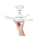 Mini ceiling fan light