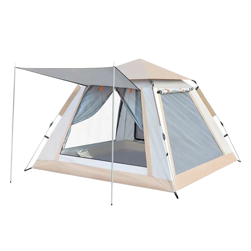 3-4 person glamping  automatic canvas outdoor camping tent