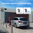 V380 Pro Dual Lens Alarm Linkage 6MP Solar Battery Powered Wifi Ptz Camera Outdoor Wireless CCTV 4g Sim Card Solar Camera