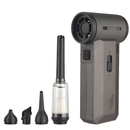 Ultra-High Speed, Rechargeable Cooling Fan with small vacuum cleaner