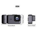 3 Channel Dash Cam for Cars