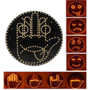 2-in-1 LED Hand Gesture Light Sign - Back Window Smiling Face Expression