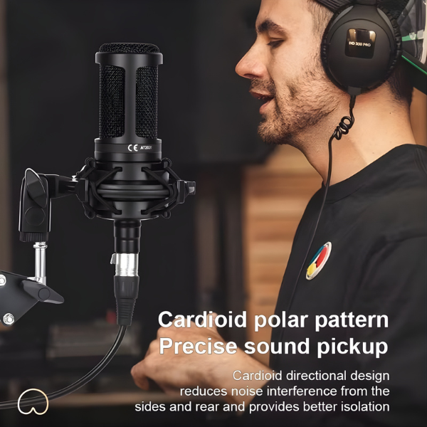 AT2020 48V XLR Professional Condenser Microphone
