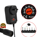 Universal DC Power Adapter Charger with 6 plugs