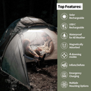 Ztarx LED Tube with Solar & USB Charging Built-in Battery