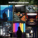 Ztarx LED Tube with Solar & USB Charging Built-in Battery