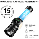 Rechargeable Flashlight COB + LED Torchlight