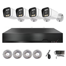 4MP 4 Channel POE CCTV Security Camera System Full Color Night Vision