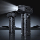 Portable High-Power Fan with 80,000 RPM Ultra-High Speed, Rechargeable Cooling Fan with Digital Display (HX67)