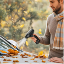 Portable High-Power Fan with 80,000 RPM Ultra-High Speed, Rechargeable Cooling Fan with Digital Display (HX67)