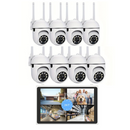 8 CH PTZ Camera Kit With Monitor