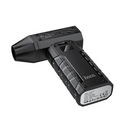 Portable High-Power Fan with 80,000 RPM Ultra-High Speed, Rechargeable Cooling Fan with Digital Display (HX67)